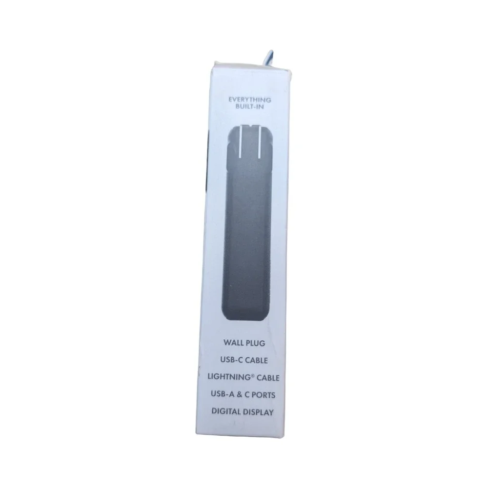 R3-O myCharge - 10,000 mAh Portable Charger‎ for USB-C and Apple Devices - Black